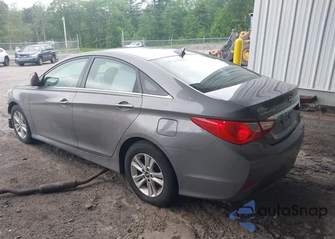 2014 Hyundai Sonata Gls z USA, uszkodzony, nr VIN 5NPEB4AC8EH900185